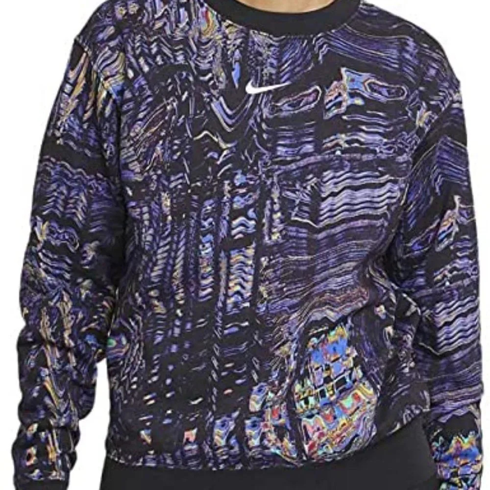 Women's Nike Sportswear Dance Fleece Crew‎ Sweatshirt XS